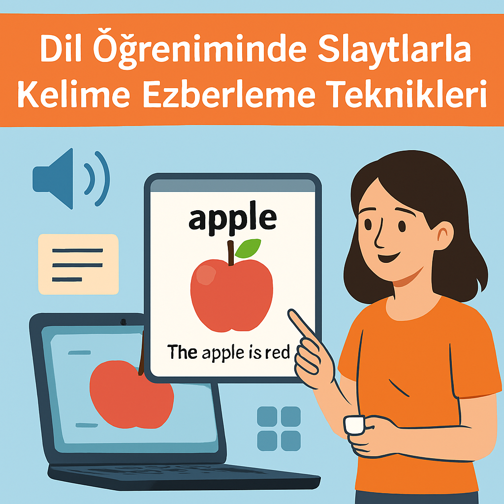 Dil öğreniminde slaytlar